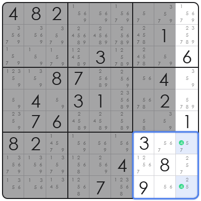 xyz wing technique sudoku